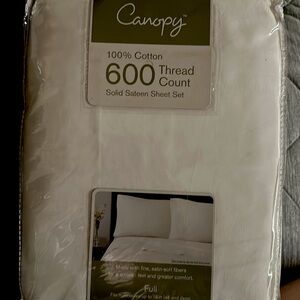 Full Size Sateen Sheet Set